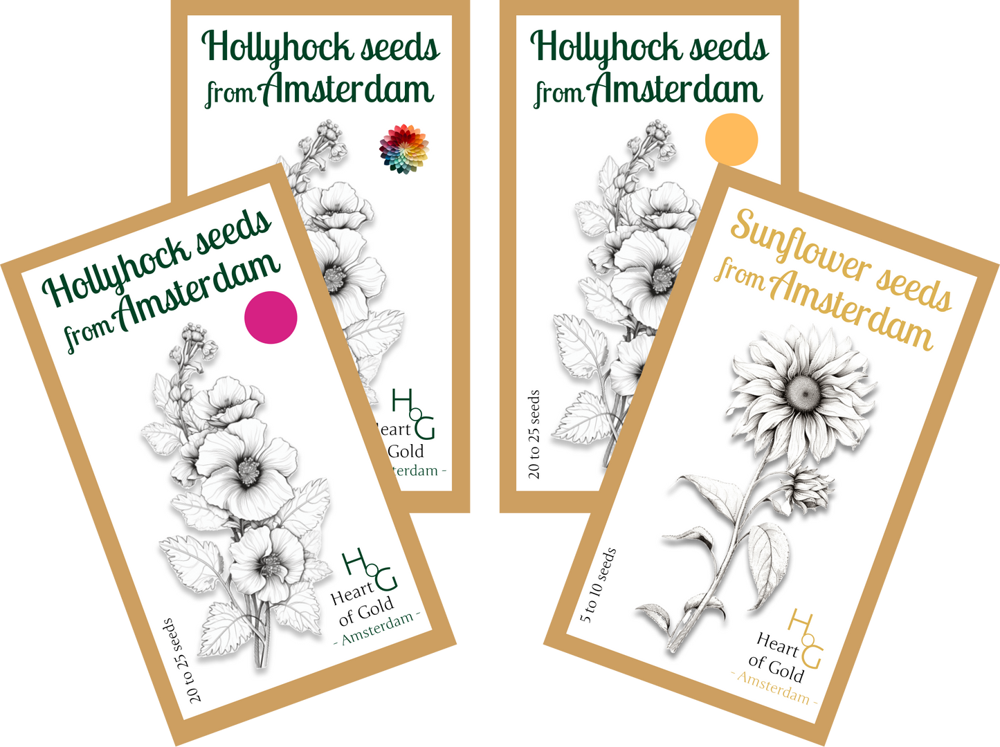 4 pack bundle - All Seeds from Amsterdam